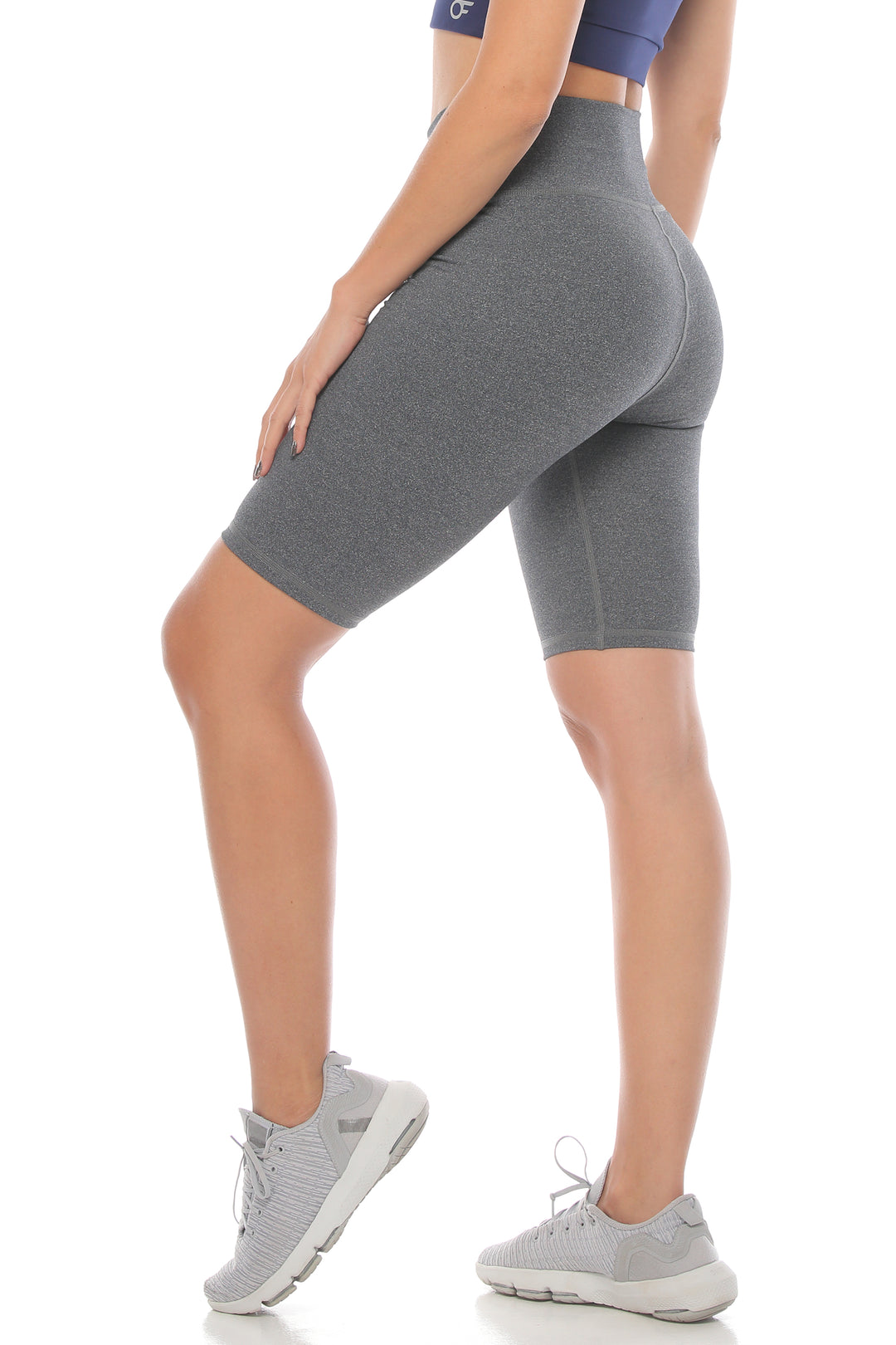 LunaSoft High-Waisted Biker Shorts