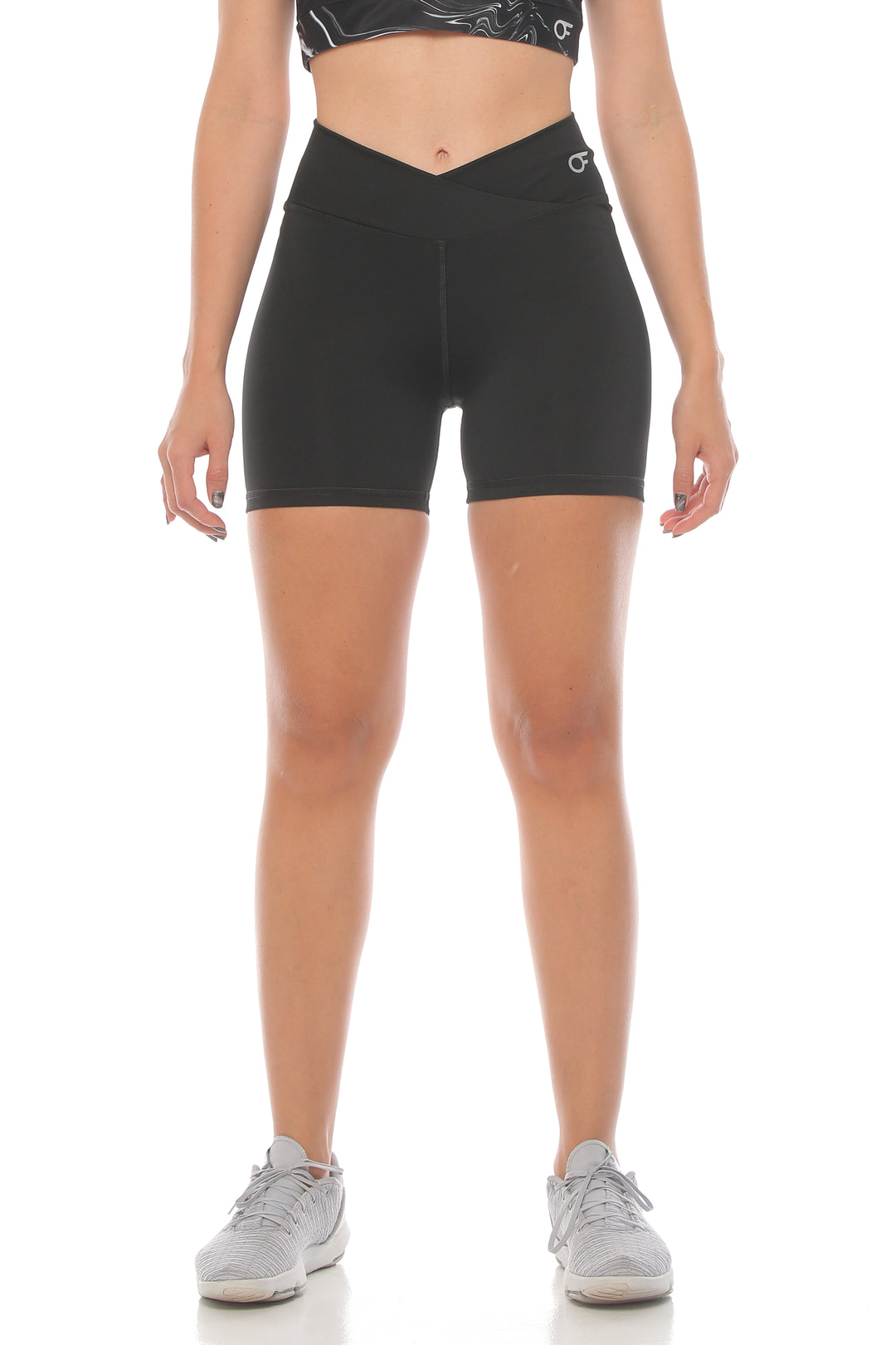 AuraFit High-Waisted Shorts