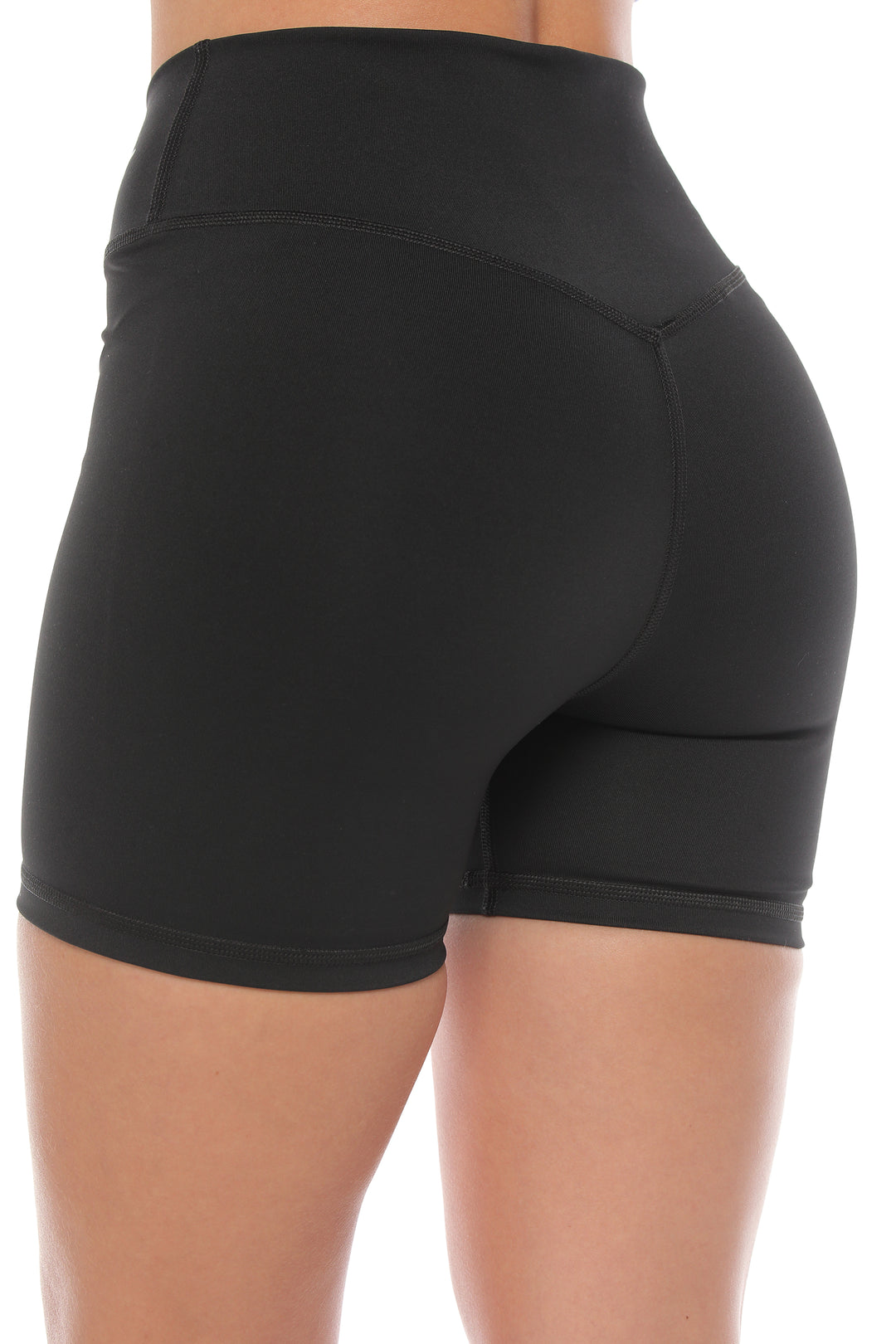 AuraFit High-Waisted Shorts