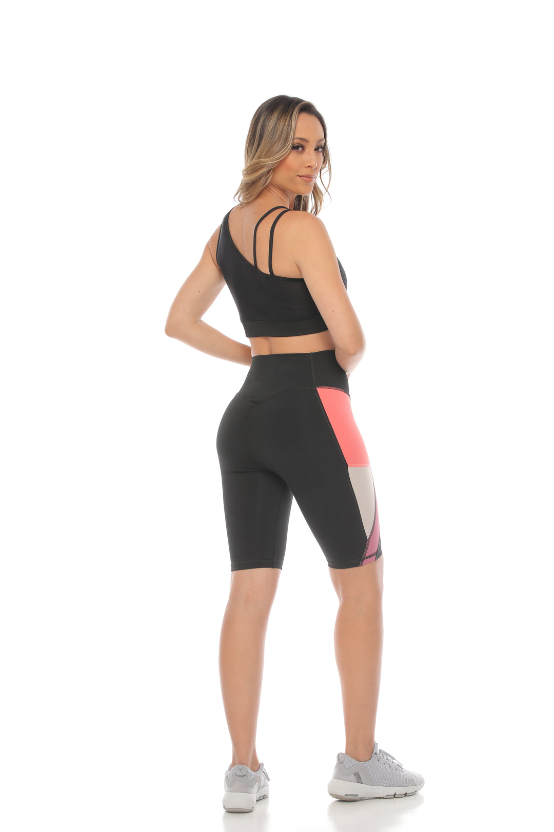 SoftWave Pattern Biker Shorts