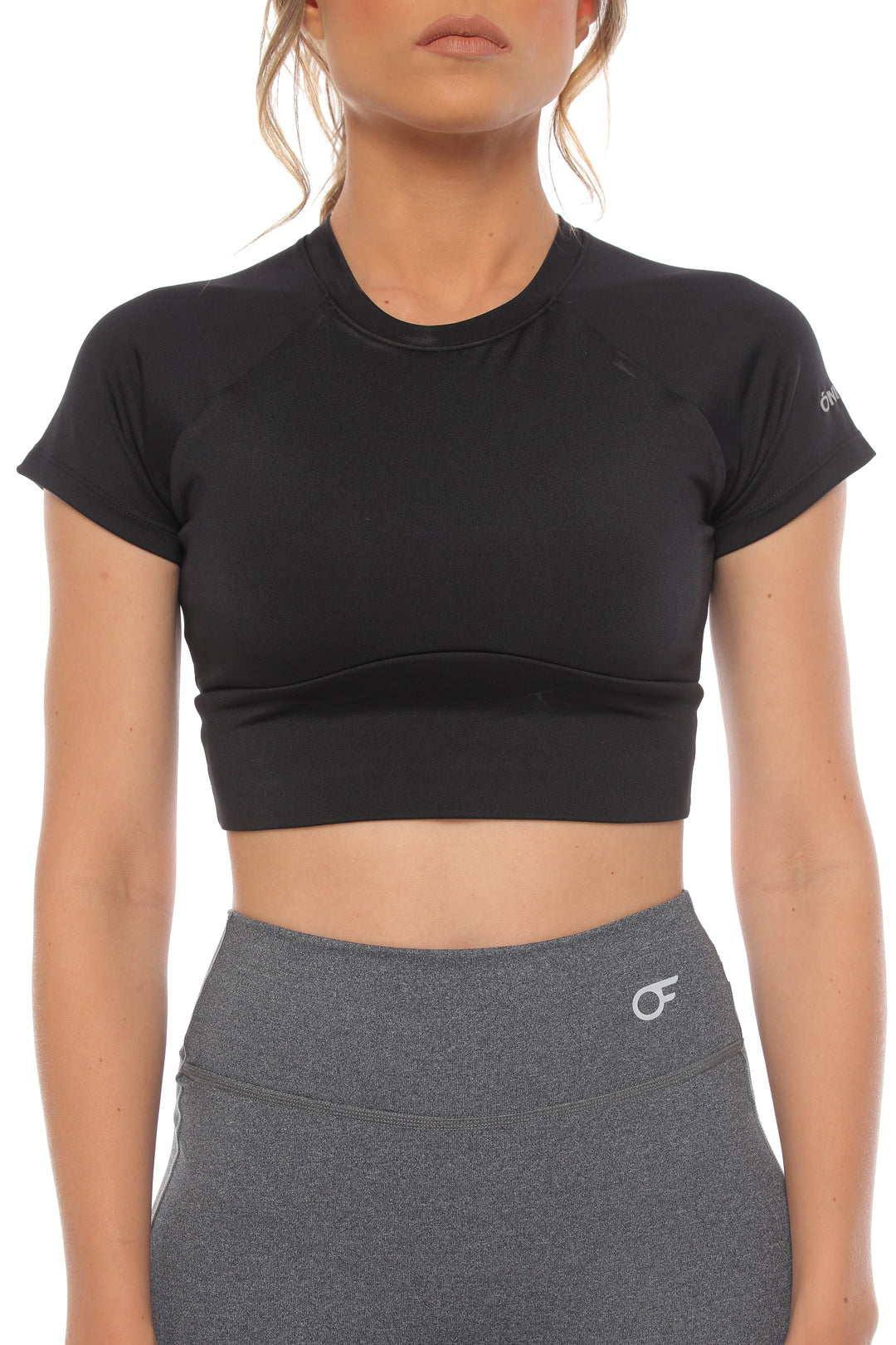 Athletic Fit Short Sleeve Crop