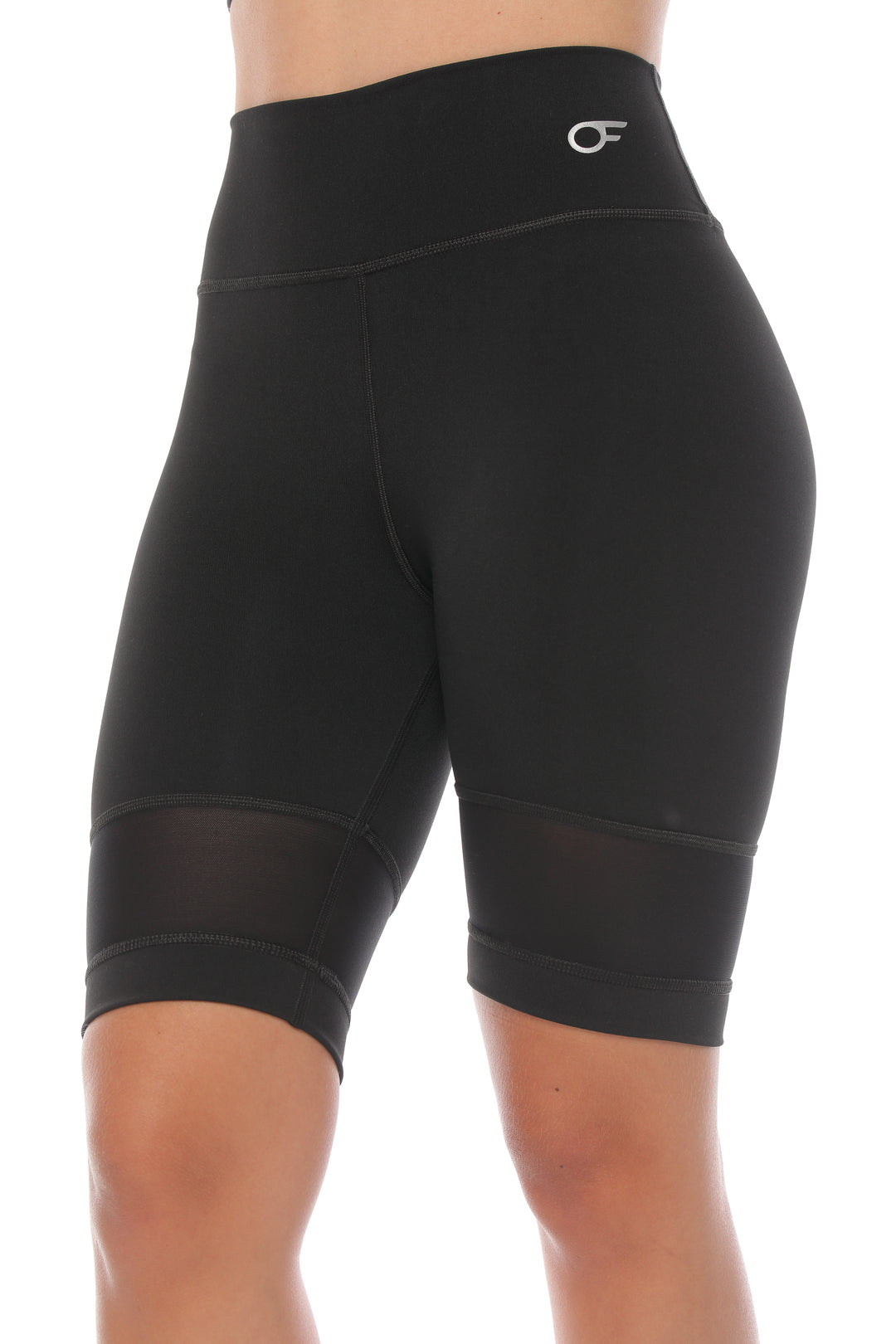Comfy Biker Shorts with Mesh